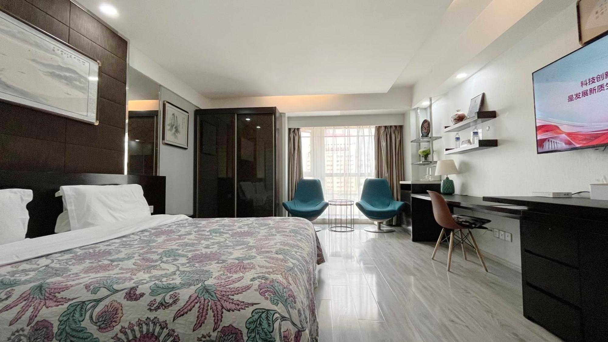 Nanjing Kaibin Apartment - Kai Run Jin Cheng Dış mekan fotoğraf